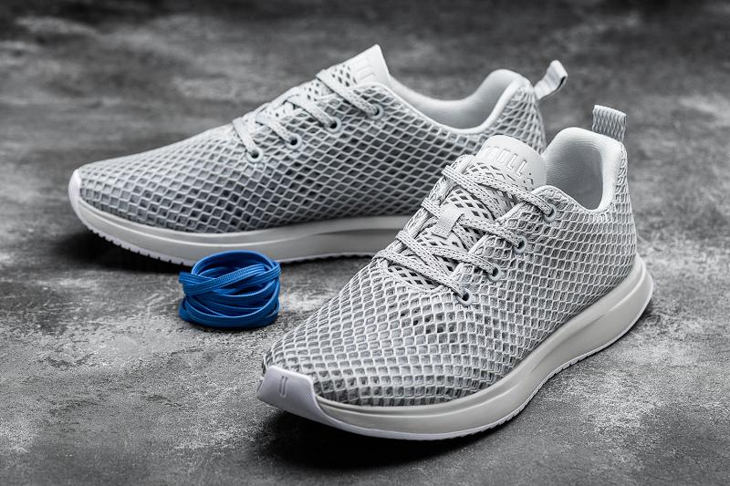 Men's Nobull Arctic Mesh Running Shoes Grey | SG J2061P